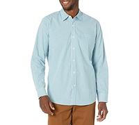 Amazon Essentials Homme Chemise en Popeline à Manches Longues, Style Décontracté, Coupe Standard