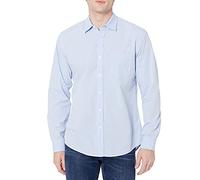 Amazon Essentials Homme Chemise en Popeline à Manches Longues, Style Décontracté, Coupe Standard