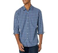 Amazon Essentials Homme Chemise en Popeline à Manches Longues, Style Décontracté, Coupe Standard