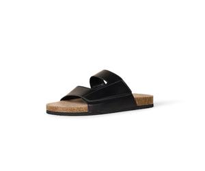 Amazon Essentials Homme Sandales à Glissière Ajustables Effet Liège