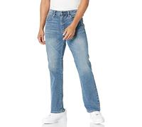 Amazon Essentials Jean bootcut à coupe droite - couleurs abandonnées Homme, Délavé Clair, 28W / 28L