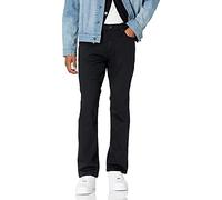 Amazon Essentials Jean Bootcut Extensible à Coupe Ajustée - couleurs abandonnées Homme, Noir, 31W / 32L