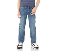 Amazon Essentials Jean Classique à Coupe Droite Garçon, Délavé Clair, 12 ans Grande taille