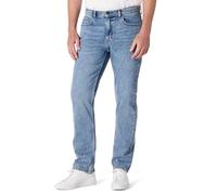 Amazon Essentials Jean Coupe Droite à Faible Élasticité Homme, teinté délavé Clair, 71,1 x 81,3 cm (l x L)