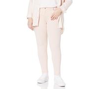 Amazon Essentials Jean Skinny Extensible, Taille Mi-Haute - couleurs abandonnées Femme, Rose Pâle, 40 Grande longueur