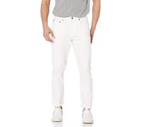 Amazon Essentials Jean Slim - couleurs abandonnées Homme, Blanc Vif, 29W / 28L