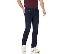 Amazon Essentials Jean Slim - couleurs abandonnées Homme, Bleu Surteint, 33W / 30L