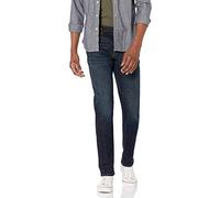 Amazon Essentials Jean Slim-Couleurs abandonnées Homme, Indigo Foncé, 38W / 30L