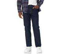 Amazon Essentials Jean Stretch Coupe Droite - couleurs abandonnées Homme, Rincé, 28W / 30L