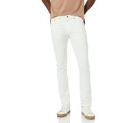 Amazon Essentials Jean Stretch Coupe Skinny - Couleurs abandonnées Homme, Blanc, 30W / 32L