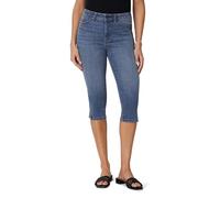 Amazon Essentials Jean Taille Haute, Coupe Pedal Pusher Femme, Bleu Moyen Vintage, 38