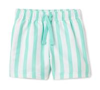 Amazon Essentials Jogging Taille Haute Coupe Classique en Polaire Brossée Garçon, Vert Menthe Vif Rayures, 9 Ans