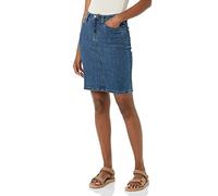 Amazon Essentials Jupe en jean classique à 5 poches (disponible en grande taille) Femme, Délavé Moyen, 56 Grande taille