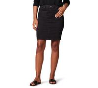 Amazon Essentials Jupe en jean classique à 5 poches (disponible en grande taille) Femme, Délavé Noir, 68 Grande taille