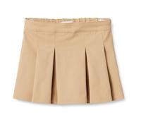 Amazon Essentials Jupe-short plissée uniforme Fille, Kaki Ocre, 2 ans