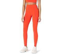Amazon Essentials Legging Court d’Entraînement et de Yoga Active FormFlex Ultra Doux, Taille Haute, Entrejambe de 48 cm Femme, Rouge Vif, XL