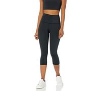 Amazon Essentials Legging de sport 7/8 à taille haute modelant (existe en grandes tailles) Femme, Noir, XL Grande Taille