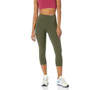 Amazon Essentials Legging de sport 7/8 à taille haute modelant (existe en grandes tailles) Femme, Vert Olive, XXL