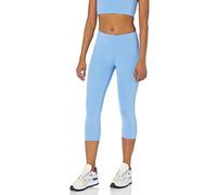 Amazon Essentials Legging de Sport 7/8 à Taille mi-Haute modelant Femme, Bleu Français, M