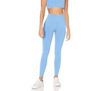 Amazon Essentials Legging de sport long à taille haute modelant (existe en grandes tailles) Femme, Bleu Français, 6XL Grande taille