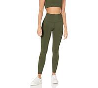 Amazon Essentials Legging de sport long à taille haute modelant (existe en grandes tailles) Femme, Vert Olive, XXL