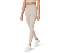 Amazon Essentials Legging de Yoga Pleine Longueur Active FormFlex Ultradoux, Taille Haute avec Élastique Large, Entrejambe de 69,9cm Femme, Taupe, XXL