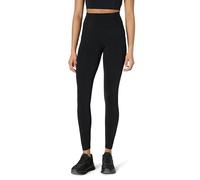 Amazon Essentials Legging Long d’Entraînement et de Yoga Active FormFlex Ultra Doux, Taille Haute, Entrejambe de 70 cm, avec Poches Femme, Noir, XS