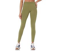 Amazon Essentials Leggings personnalisables à taille moyenne, coupe longue (disponible en grandes tailles) (anciennement Core 10) Femme, Vert Olive Foncé, 3XL Grande taille