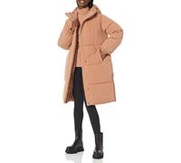 Amazon Essentials Longue Doudoune d’Hiver Oversize avec Capuche (Disponible en Grandes Tailles) Femme