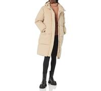 Amazon Essentials Longue Doudoune d’Hiver Oversize avec Capuche (Disponible en Grandes Tailles) Femme