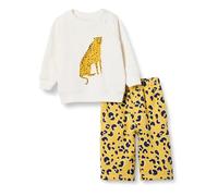 Amazon Essentials Lot de 2 sweats et pantalons de survêtement en tissu éponge pour bébé, unisexe, motif guépard, animal 0-3 mois