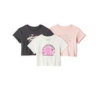 Amazon Essentials Lot de 3 t-Shirts WB pour Filles, Superman Krypton, Taille XL, Harry Potter Wizardry, 2T