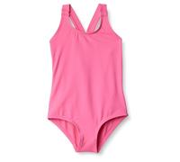 Amazon Essentials Maillot de Bain Une pièce à Dos croisé Fille, Rose Incandescent, 8 Ans