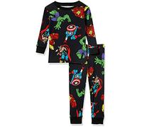 Amazon Essentials Marvel Ensembles De Pyjama, Coupe Ajustée, 2 Pièces Bébé Garçon, Marvel Avengers - Baby And Kids, 18 mois