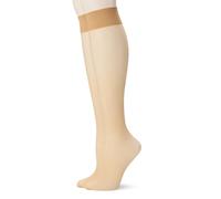 Amazon Essentials Mi-Bas Transparents Femme, 2 Paires, Juste, 38.5-43