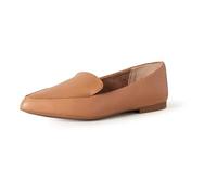 Amazon Essentials Mocassin Femme, Chameau Faux Cuir, 43 EU Large