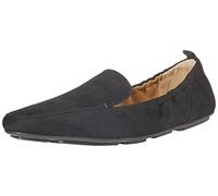 Amazon Essentials Mocassins Doux sans Lacets, Bout Carré Femme, Noir Micro Suède, 36 EU