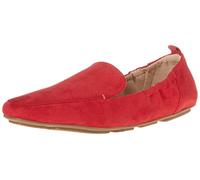 Amazon Essentials Mocassins Doux sans Lacets, Bout Carré Femme, Rouge Micro Suède, 40 EU
