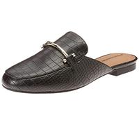Amazon Essentials Mules à Boucle Femme, Noir Imprimé Crocodiles, 37.5 EU Large