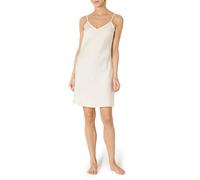 Amazon Essentials Nuisette Courte à Fines Bretelles en Satin Femme, Ivoire, M