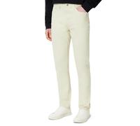 Amazon Essentials Pantalon à 5 Poches Teint en Pièce, Coupe Cintrée Homme, Ivoire, 33W / 28L