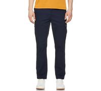 Amazon Essentials Pantalon Cargo de Travail Extensible, Coupe Droite (Disponible en Grande Taille) Homme, Bleu Marine, 32W / 34L