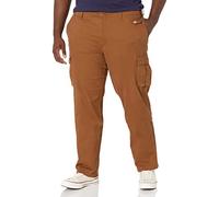 Amazon Essentials Pantalon Cargo de Travail Extensible, Coupe Droite (Disponible en Grande Taille) Homme, Brun Clair, 30W / 30L