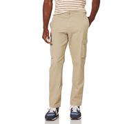 Amazon Essentials Pantalon Cargo Extensible, Coupe ajustée (Grandes Tailles Disponibles) Homme, Brun Kaki, 32W / 29L