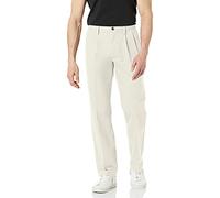 Amazon Essentials Pantalon Chino Anti-Plis, Coupe Classique et Pinces (Disponible en Grandes Tailles) Homme
