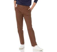 Amazon Essentials Pantalon Chino de Travail Ajusté à Devant Plat et Infroissable pour Homme
