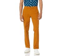 Amazon Essentials Pantalon Chino Décontracté Gardant Son Extensibilité Toute la Journée, Coupe Ajustée Homme, Fauve Foncé, 42W / 28L