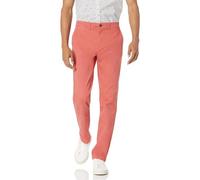 Amazon Essentials Pantalon Chino Décontracté Gardant Son Extensibilité Toute la Journée, Coupe Ajustée Homme, Rouge Framboise, 31W / 32L