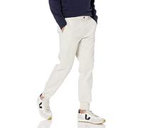 Amazon Essentials Pantalon Chino Esprit Jogging Coupe Droite Homme, Gris Pierre, S