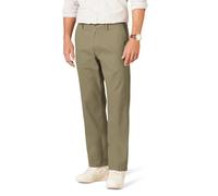 Amazon Essentials Pantalon Chino Extensible à Devant Plat, Antiplis et Coupe Classique Homme, Kaki Beige, 58W / 32L